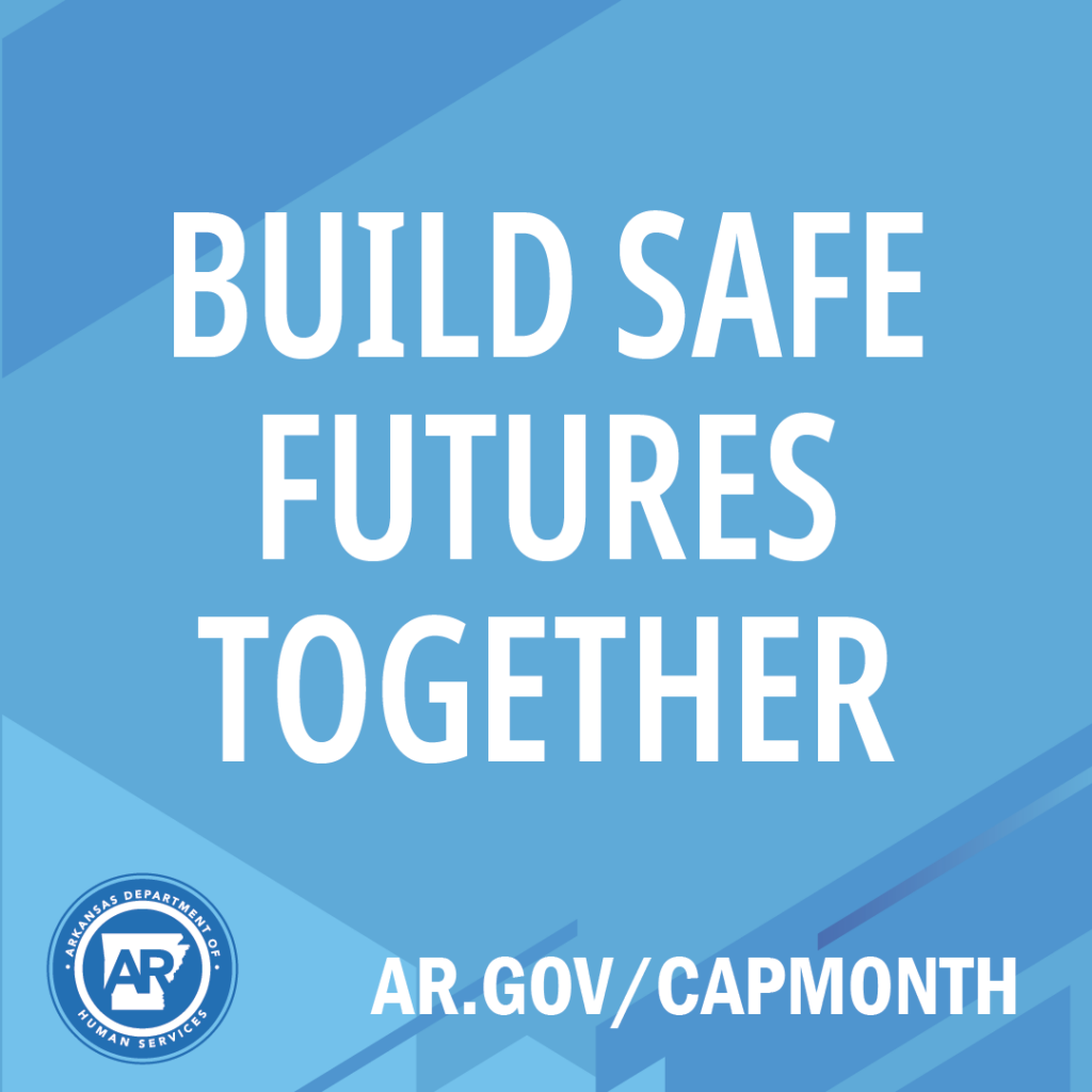 Social Media Graphic "build safe futures together"
