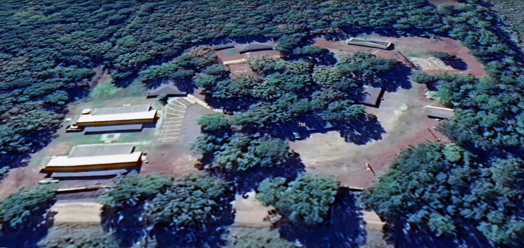Aerial view of facility