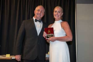 Rising Star winner Haley Rudd