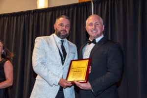 Selfless Service winner Justin Works